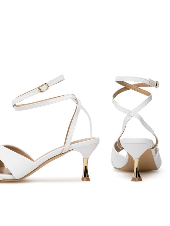 Sergio Bardi Sandále Sergio Bardi WYL3738-2Z-SB Biela