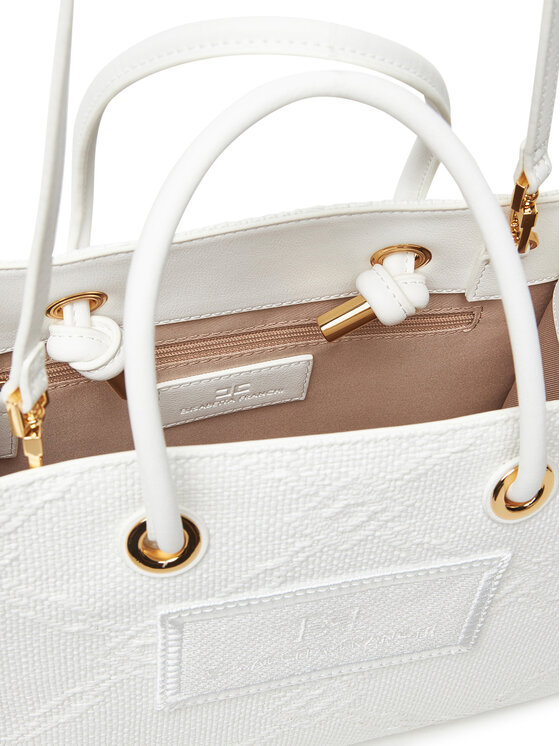 Elisabetta Franchi Geantă Elisabetta Franchi BS-83A-52E2-V390 Alb