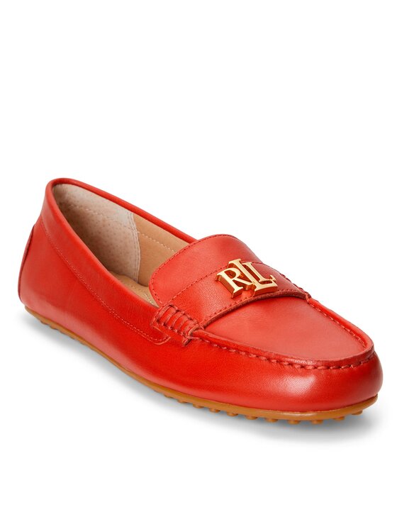 LAUREN RALPH LAUREN Mokasinke Lauren Ralph Lauren 802852847013 Crvena