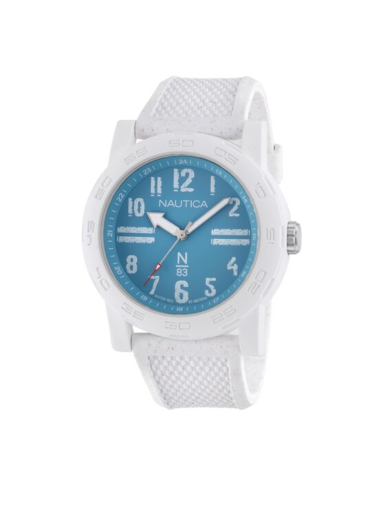 Nautica Ročna ura Nautica NAPATS302 Bela