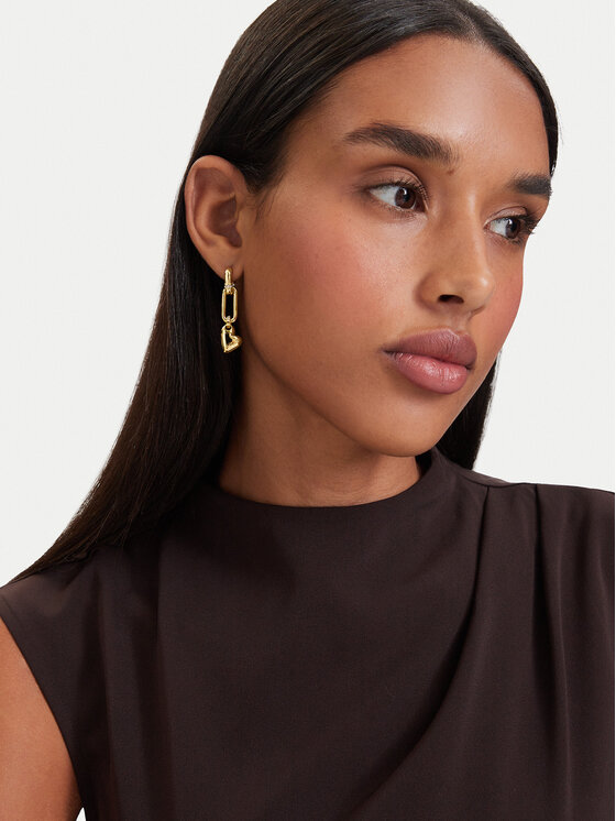 Guess Náušnice Guess JUBE06 443JW Zlatá