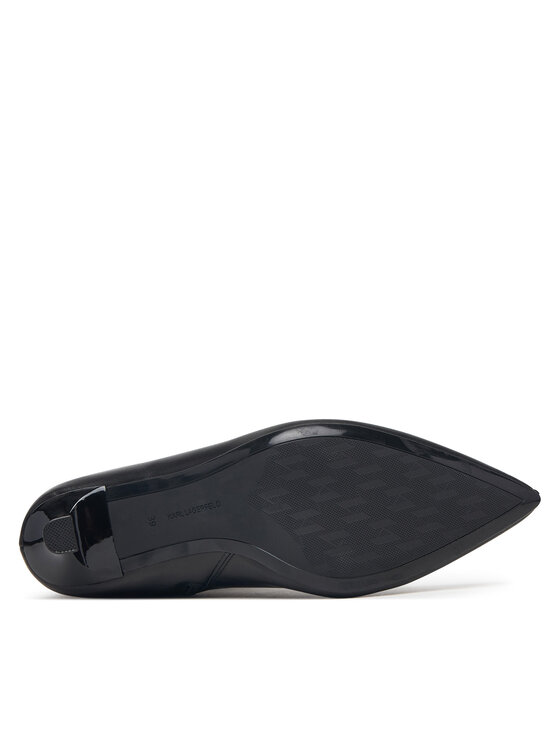 KARL LAGERFELD Īsie zābaki KARL LAGERFELD Sienna KL32745 Melns
