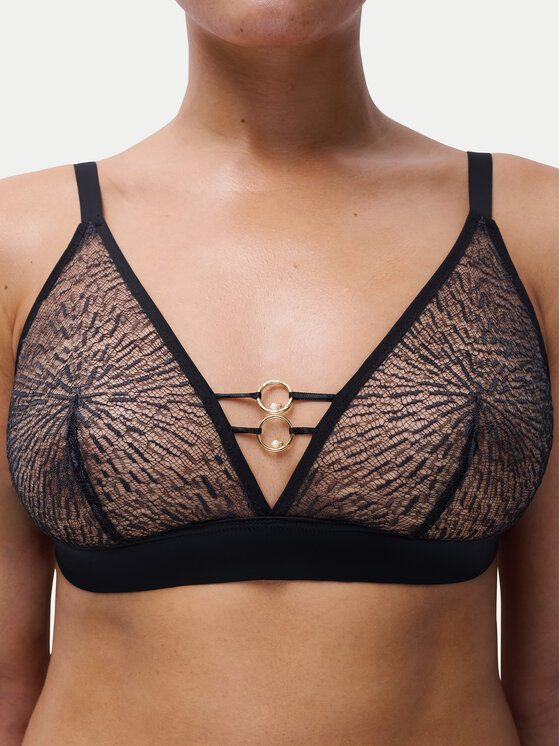 Chantelle Chantelle Bralette Pearl C01RPF Negro