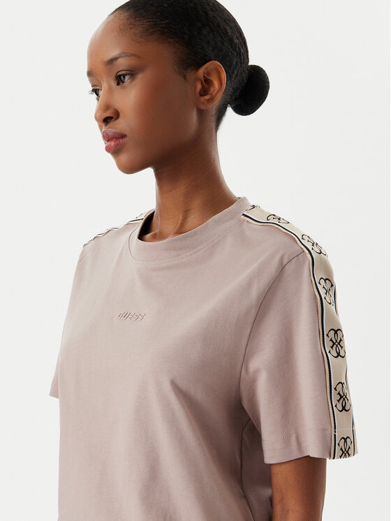 Guess Guess Футболка V3RI08 I3Z14 Рожевий Relaxed Fit