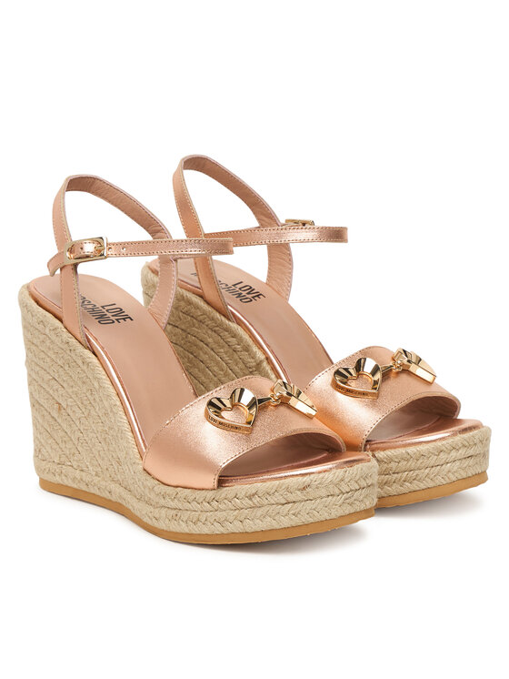LOVE MOSCHINO Еспадрильї LOVE MOSCHINO JA1615BI0OIC0600 Рожевий