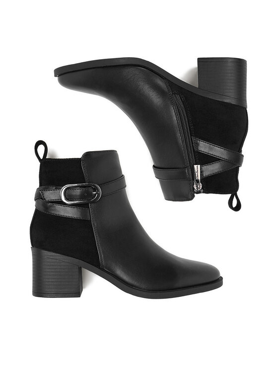 Clara Barson Členková obuv Clara Barson CEO-LM32618-T11 Čierna