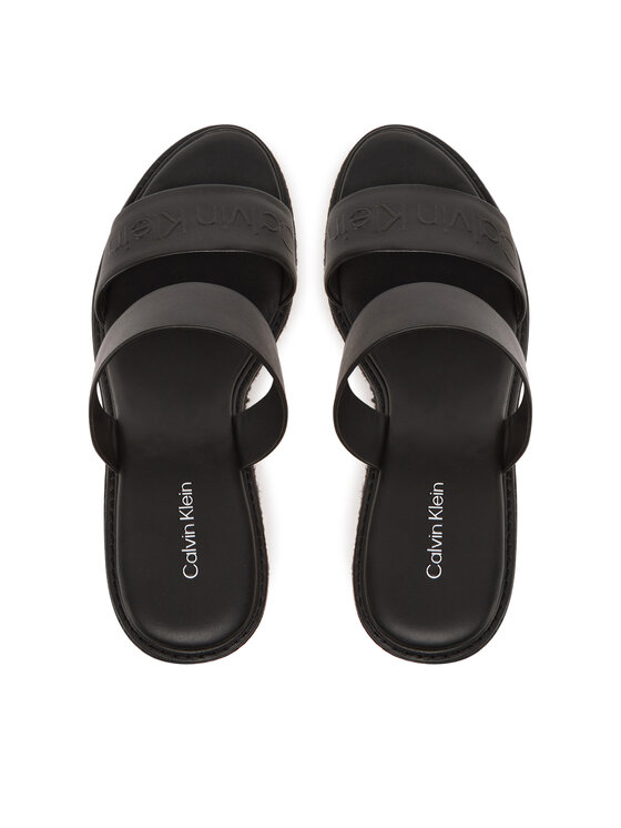Calvin Klein Alpargatas Calvin Klein Wedge Sandal 50 - He HW0HW02375 Negro