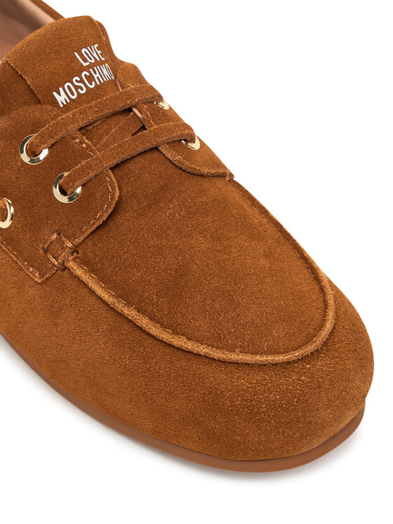 LOVE MOSCHINO Мокасини LOVE MOSCHINO JA10101G1OIG0200 Коричневий