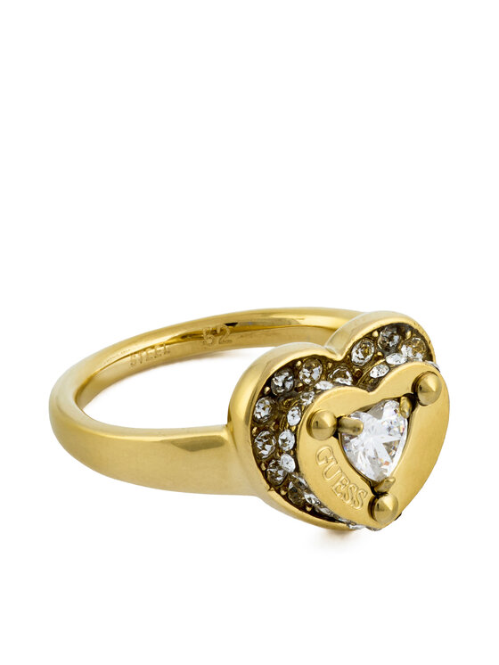 Guess Кільце Guess JUBR05 552JW Золотий