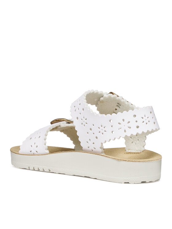 Geox Szandál Geox J Sandal Costarei Gi J65EAA 000BC C1000 D Fehér