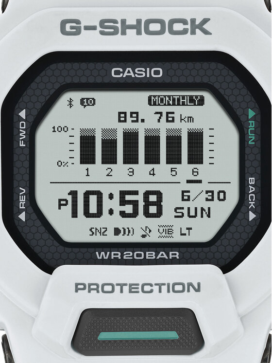 G-Shock Годинник G-Shock G-Squad GBD-200-7ER Білий