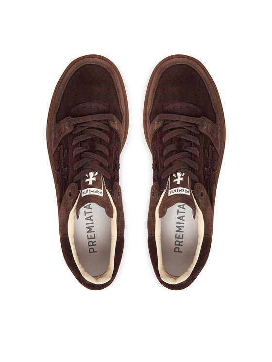 Premiata Сникърси Premiata Quinn Var 8648 Тъмнокафяв
