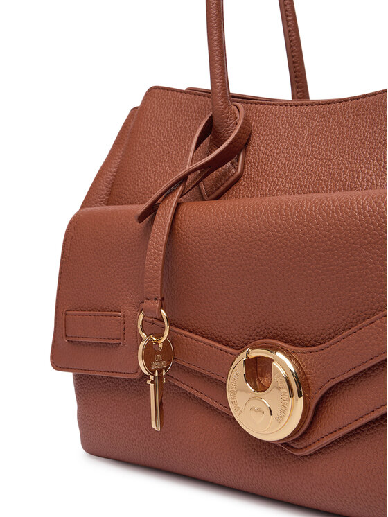 LOVE MOSCHINO Rankinė LOVE MOSCHINO JC4274PP0PKS0208 Ruda