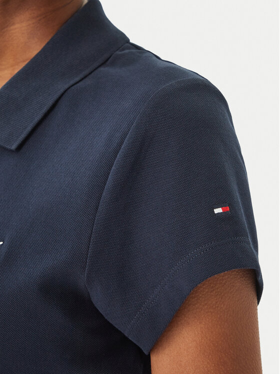 Tommy Hilfiger Tommy Hilfiger Polo 1985 Logo WW0WW49259 Azul marino Slim Fit