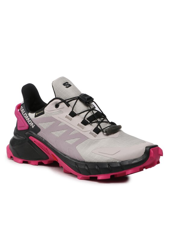 Salomon Взуття для бігу Salomon Supercross 4 Gtx W GORE-TEX 417355 20 V0 Рожевий