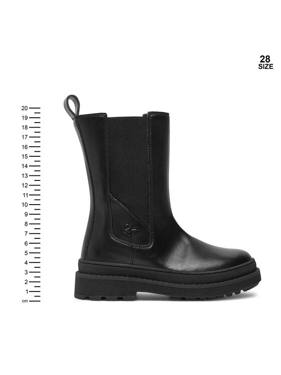 Calvin Klein Jeans Stivali Calvin Klein Jeans Chelsea Boot V4A5-81034-1355 M Nero