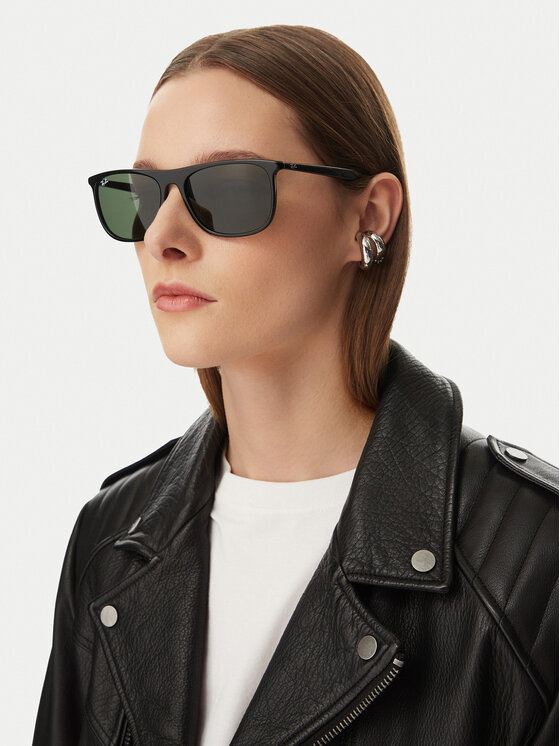 Ray-Ban Сонцезахисні окуляри Ray-Ban 0RB2216 Чорний