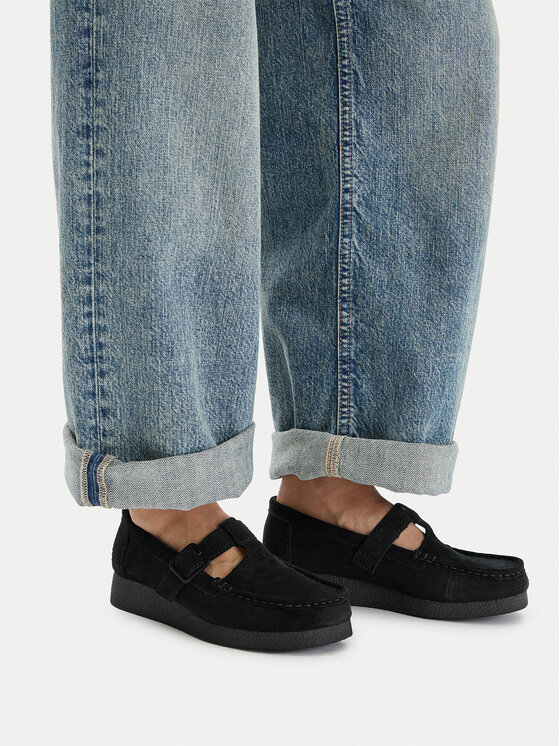Clarks Туфлі Clarks WallabeeEVOBar 26183153 Чорний