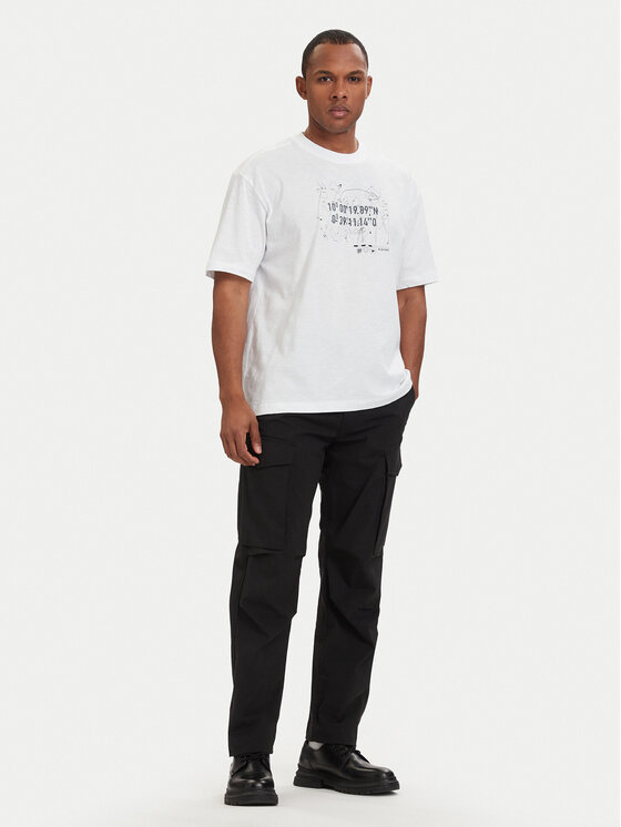 G-Star Raw G-Star Raw Camiseta Coord D29344-C372 Blanco Relaxed Fit