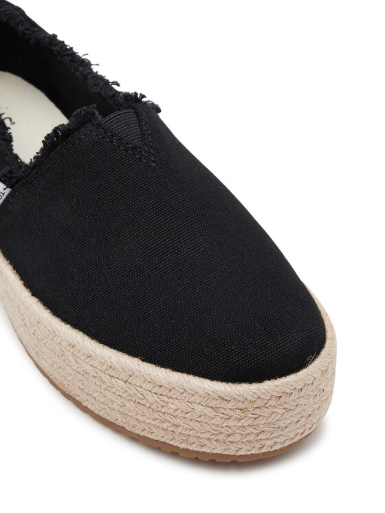 Toms Еспадрильї Toms Valencia 10019795 Чорний