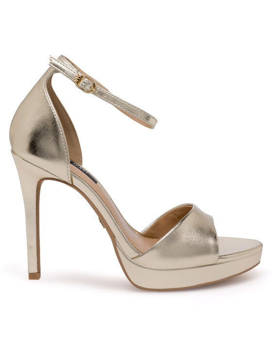 Nine West Босоніжки Nine West WFA2733-2 Золотий