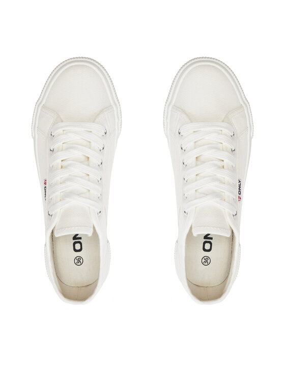 ONLY Shoes Snīkeri ONLY Shoes Nicola 15318098 Balts