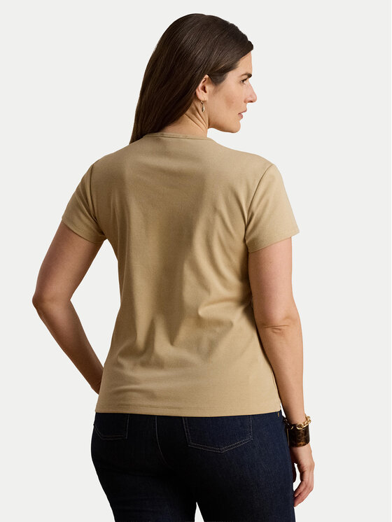 LAUREN RALPH LAUREN LAUREN RALPH LAUREN Camiseta Alli 200807563053 Beis Regular Fit