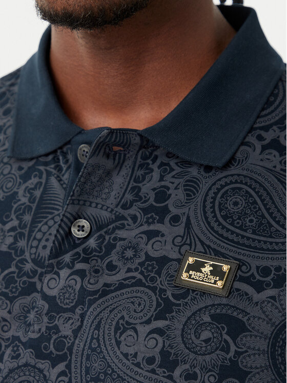 Beverly Hills Polo Club Beverly Hills Polo Club Polo M2625-HR Azul marino Regular Fit