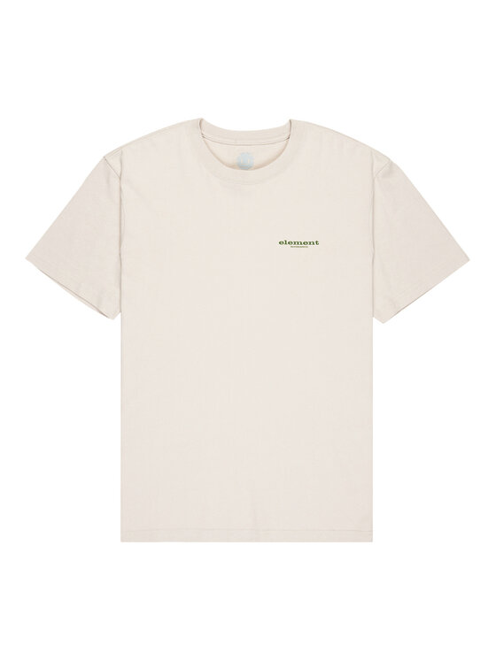 Element Element Camiseta Bigfoot Trees ELYZT00585 Écru Regular Fit
