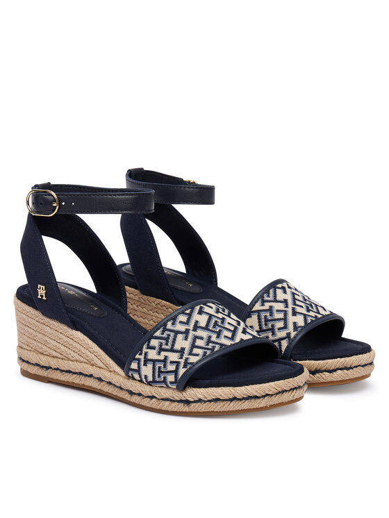 Tommy Hilfiger Espadrilles Tommy Hilfiger Th Mid Espad FW0FW09519 Sötétkék
