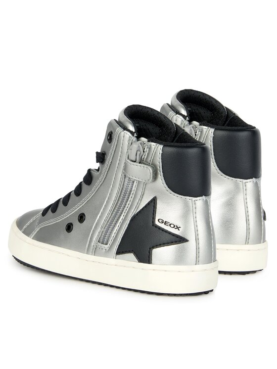 Geox Laisvalaikio batai Geox J Kalispera Girl J044GA 000NF C1363 D Sidabrinė