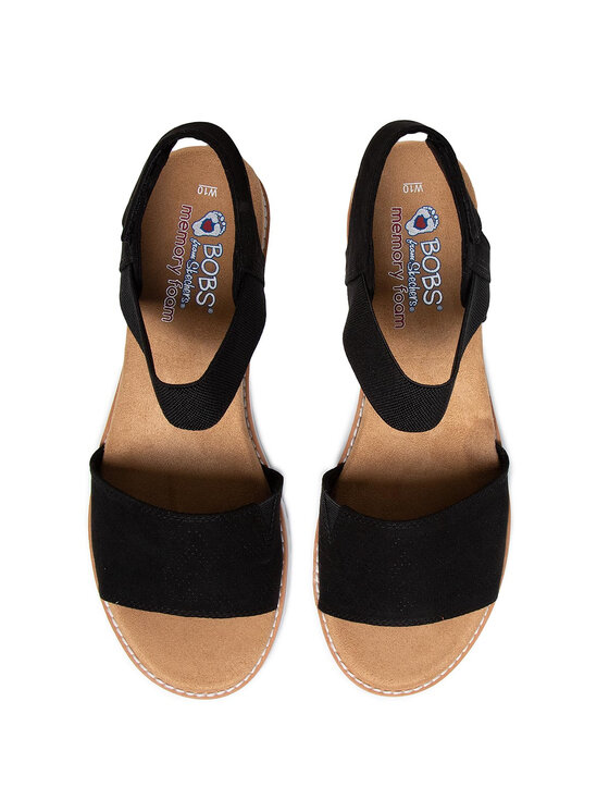 Skechers Sandály Skechers Desert Kiss 31440/BLK Černá