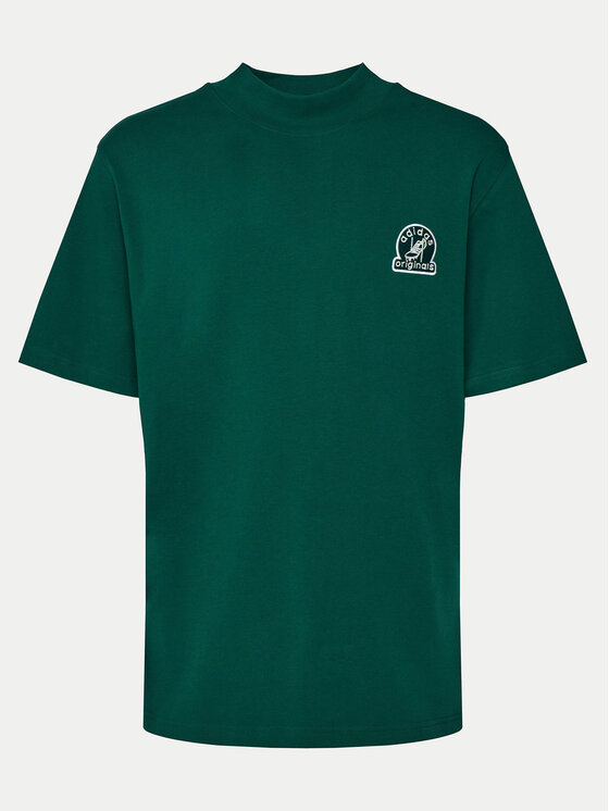 adidas adidas T-shirt Graphic JC8368 Zelena Regular Fit