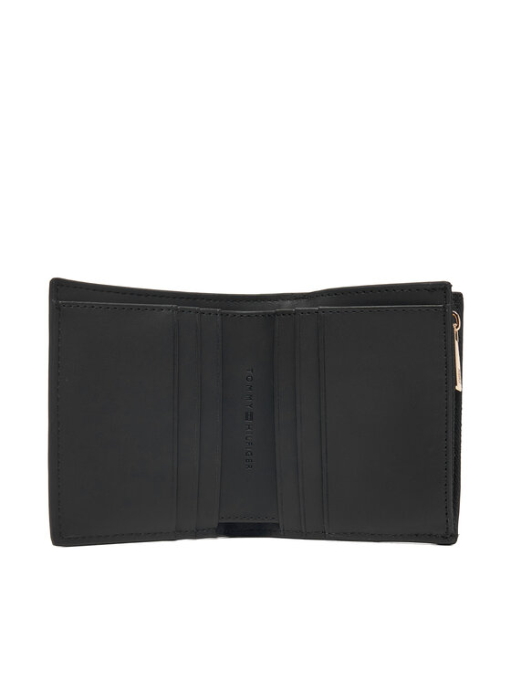 Tommy Hilfiger Maks Tommy Hilfiger Th Libre Bifold AW0AW18934 Melns