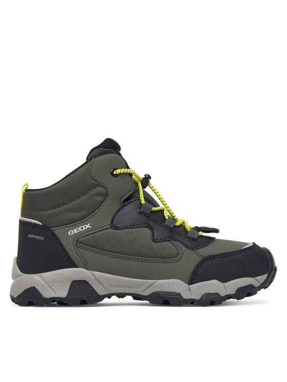 Geox Trzewiki Geox J Magnetar Boy B Abx J463ZC 050FU C0914 S Zielony ciemny