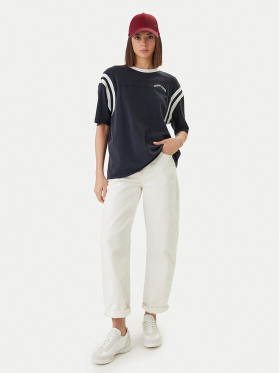 Tommy Jeans Tommy Jeans Camiseta DW0DW22307 Azul marino Oversize