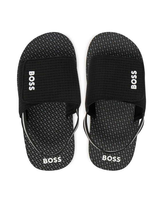 BOSS Sandały BOSS J52820 D Czarny