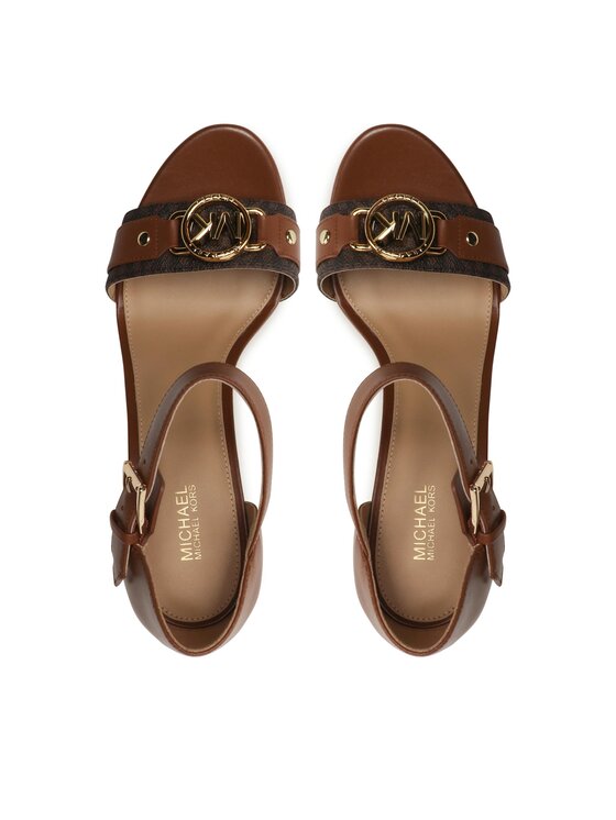 MICHAEL Michael Kors Sandali MICHAEL Michael Kors Rory Platform Sandal 40S3ROHS3L Marrone