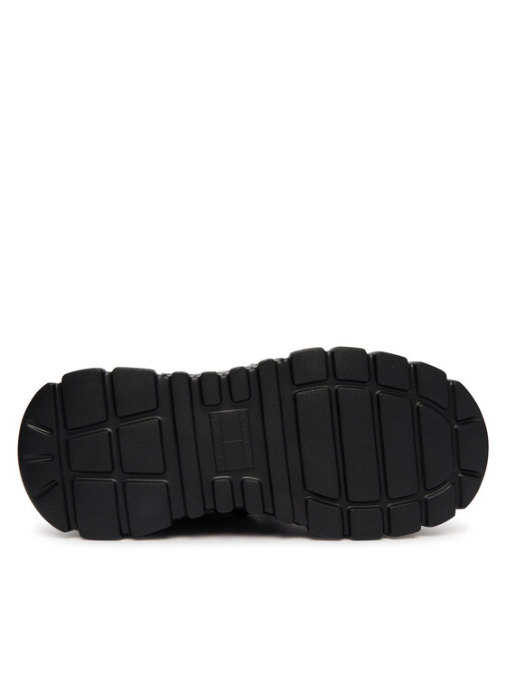 Tommy Jeans Апрески Tommy Jeans Tjw Platform Nylon Snowboot Wl EN0EN03163 Черен