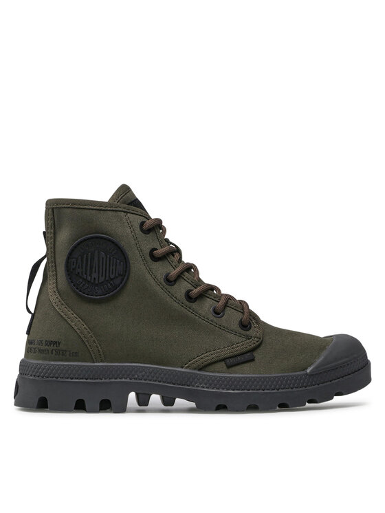 Palladium Trapery Palladium Pampa Hi Htg Supply 77356-325-M Zielony