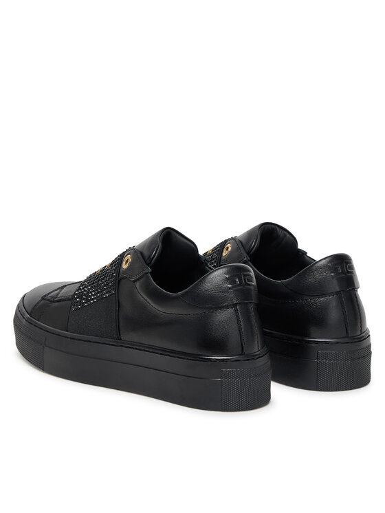 Elisabetta Franchi Superge Elisabetta Franchi Low Cut Velcro F4A9-E0355-1251 D Črna