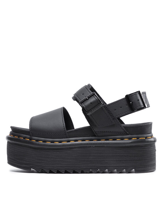 Dr. Martens Босоніжки Dr. Martens Voss Quad 26725001 Чорний