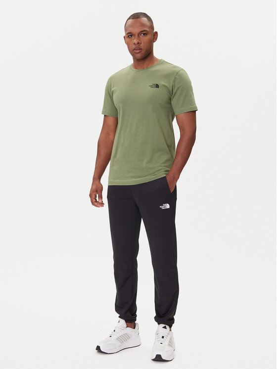The North Face The North Face Camiseta Half Dome Photo NF0A8EE9 Verde Regular Fit