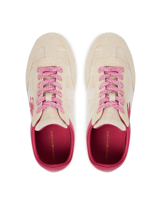 Tommy Hilfiger Espadrilles Tommy Hilfiger Woven Logo Embroidery FW0FW09108 Bézs