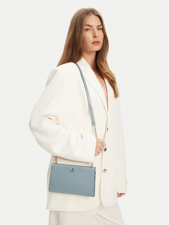 Furla Geantă Furla Camelia Mini Crossbody WE00528 ARE000 CN 3963S Albastru celest