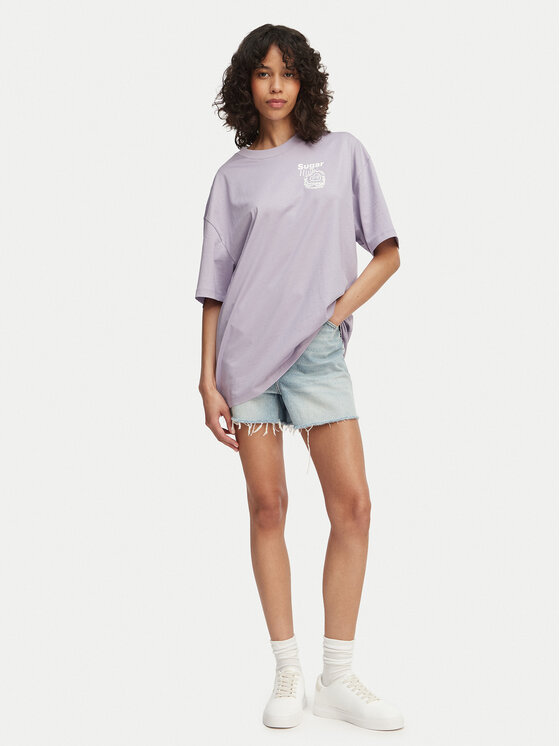 HUGO HUGO Camiseta Tee 50560772 Violeta Oversize