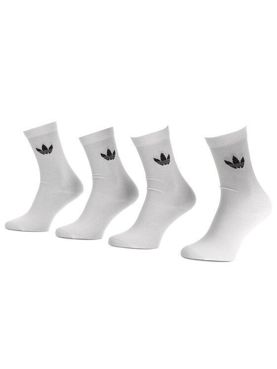 adidas Ilgos kojinės adidas Thin Tref Crew DV1728 Balta