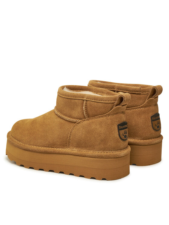 Bearpaw Snehule Bearpaw Retro Shorty 2940W Béžová
