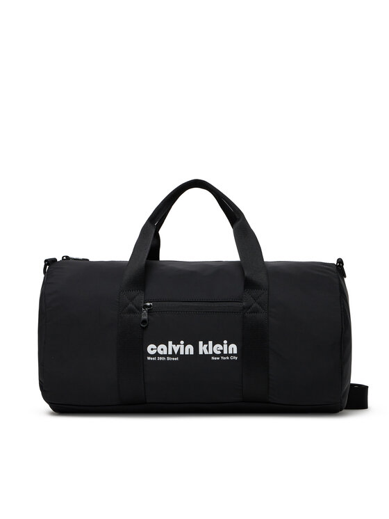 Calvin Klein Jeans Sportska torba Calvin Klein Jeans Ckj Graphic Ck Crossbody Duffle LV04G3163G Crna