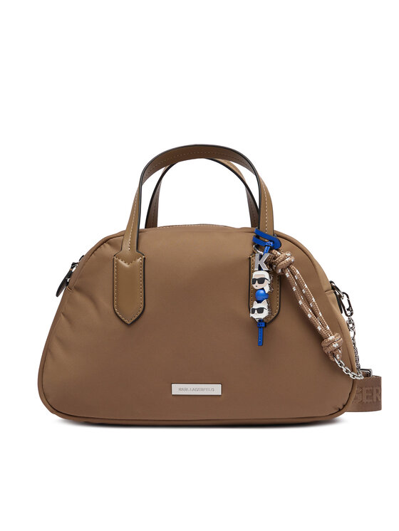 KARL LAGERFELD Ročna torba KARL LAGERFELD B1W30015 Rjava